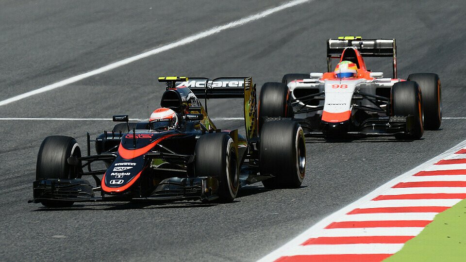 Einzig Manor konnte McLaren immer hinter sich halten, Foto: Sutton