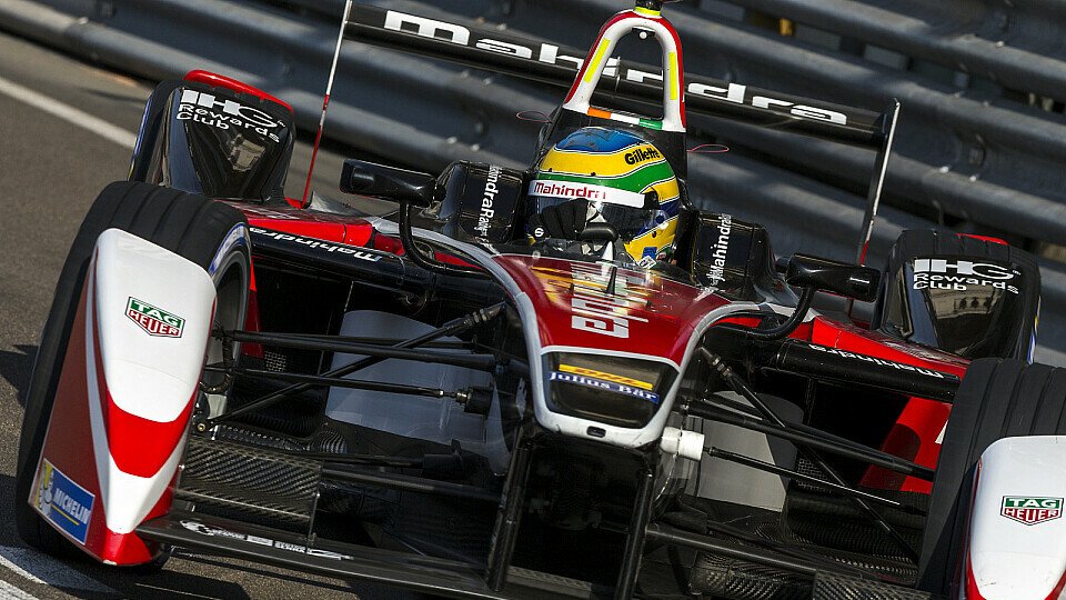 Nick Heidfeld testet gemeinsam mit Bruno Senna für Mahindra, Foto: Sutton