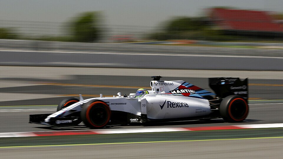 Felipe Massa beim dritten Test in Barcelona, Foto: Sutton