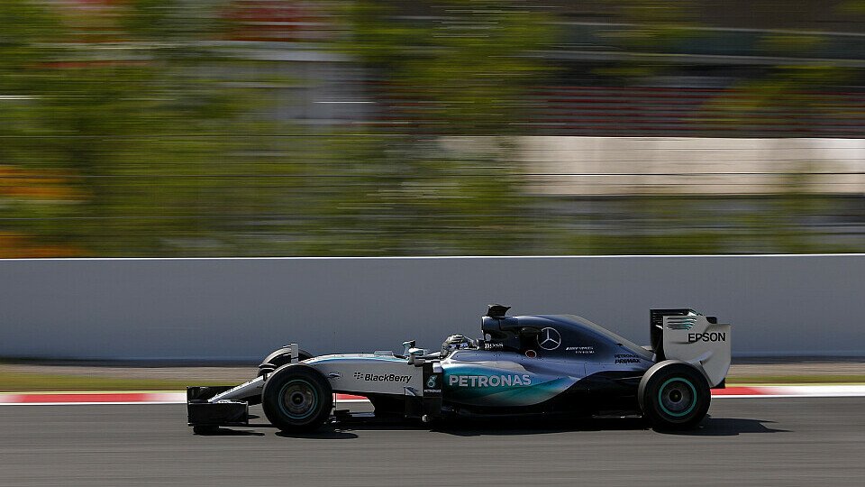 Nico Rosberg macht bei den Testfahrten da weiter, wo er am Sonntag aufgehört hat: ganz vorne, Foto: Sutton