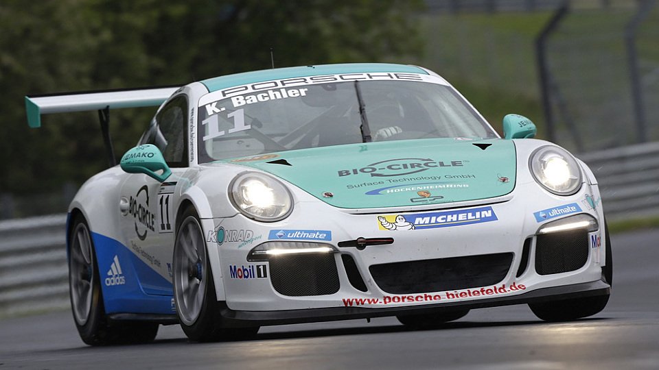 Klaus Bachler erwischte ein schwieriges Rennen, Foto: Porsche AG
