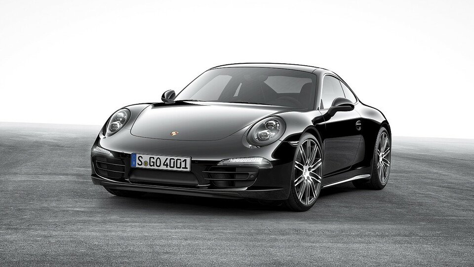 Zeitlose und rassige Eleganz: Der 911 Carrera Blackedition, Foto: Porsche