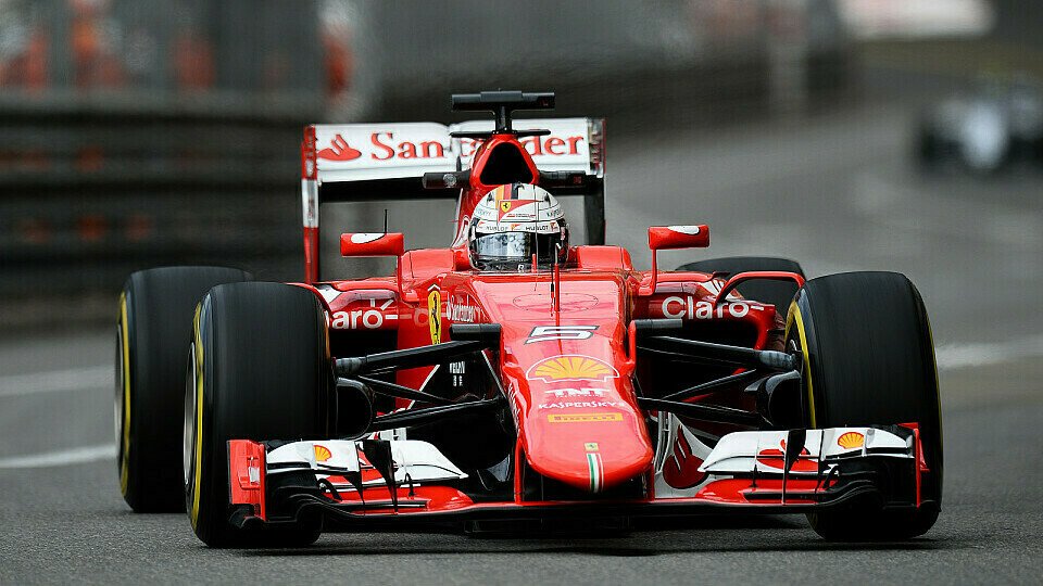 Sebastian Vettel startet am Sonntag vom dritten Startplatz, Foto: Sutton