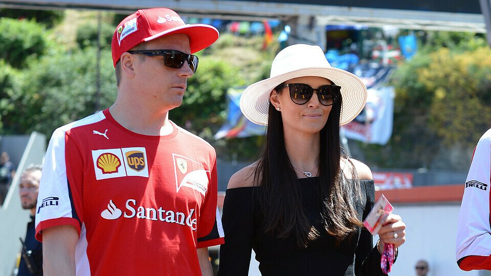 Kimi Räikkönen wurde in diesem Jahr erstmals Vater, Foto: Sutton