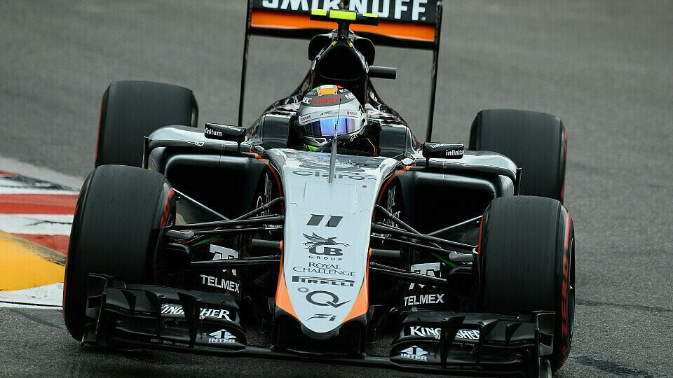 Sergio Perez brannte in Monaco eine der besten Qualifikations-Runden seines Lebens in den Asphalt, Foto: Sutton