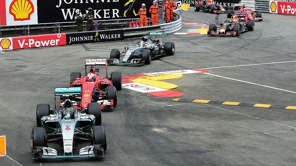 Eng wurde es am Ende des Rennens in Monaco, Foto: Sutton