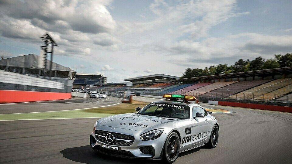Der Mercedes-AMG GT S kommt erstmals zum Einsatz, Foto: Mercedes-Benz