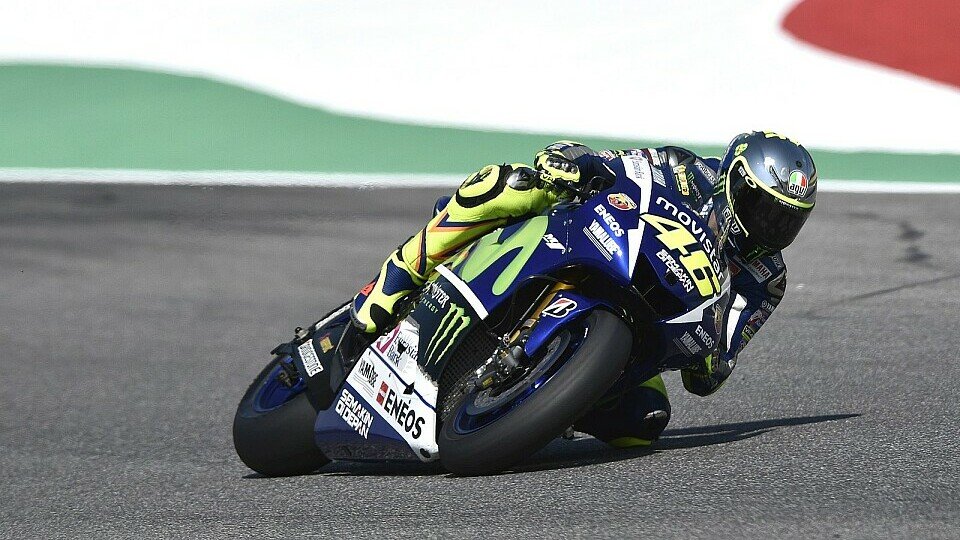 Valentino Rossi sicherte sich Rang drei, Foto: Yamaha