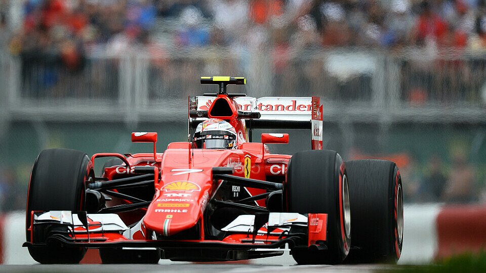 Kimi Räikkönen war am Montreal-Freitag bereits pfeilschnell unterwegs