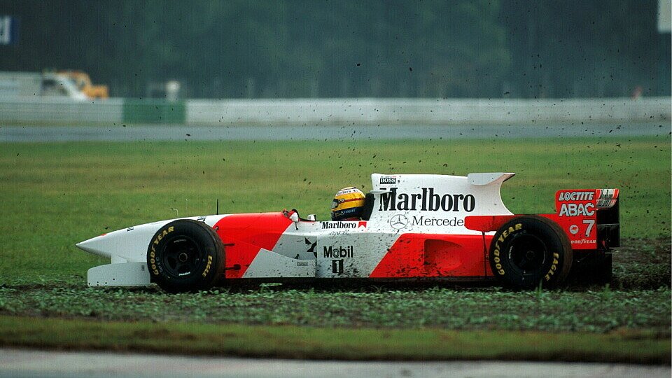 Für McLaren schien nicht immer die Sonne, Foto: Sutton