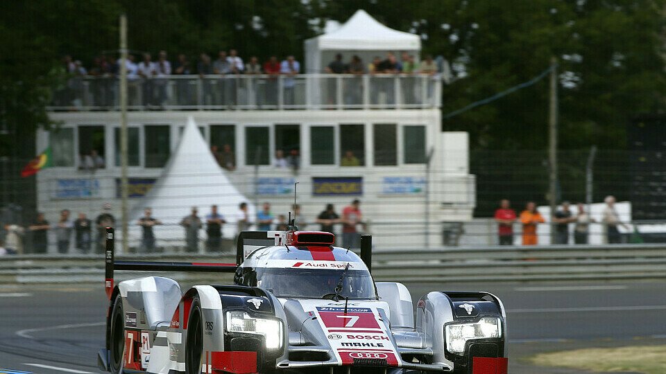 Audi steht in Le Mans in den Startreihen zwei und drei, Foto: Audi