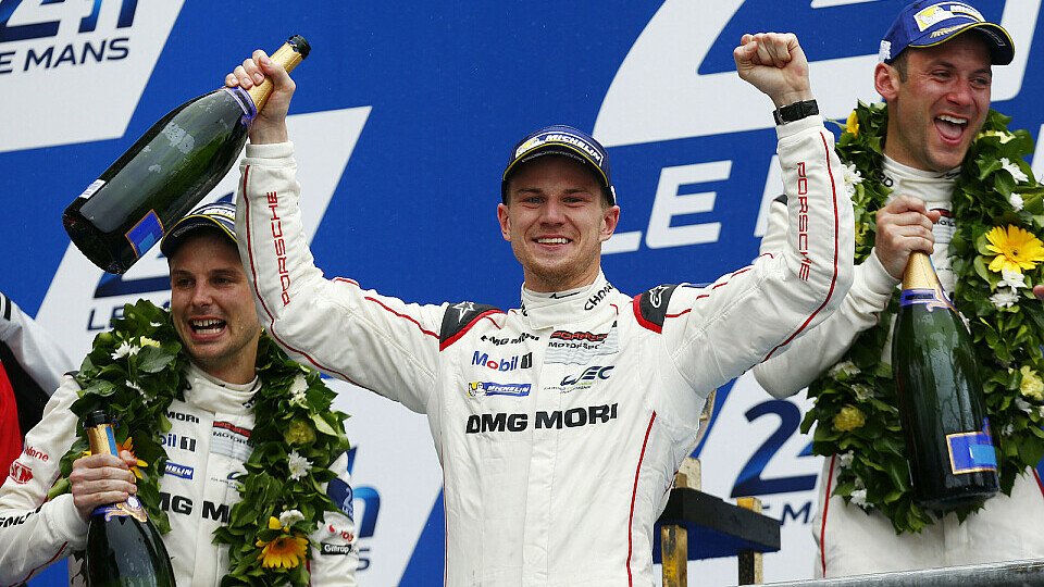 Nico Hülkenberg feierte in Le Mans seinen bislang größten Karriere-Erfolg, Foto: Porsche