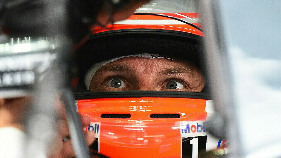 Jenson Button träumt vom Podium in Silverstone, Foto: Sutton