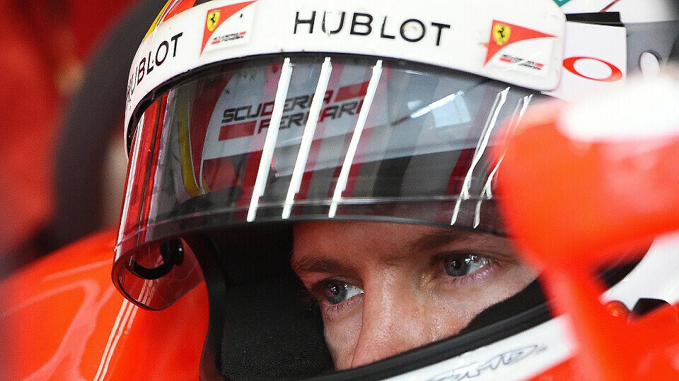Am Freitag fuhr Vettel nur 17 Runden, Foto: Sutton