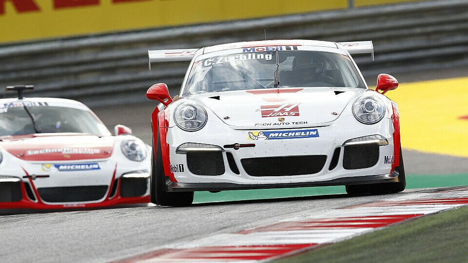 Christopher Zöchling kam durch einen Last-Minute-Deal zum Einsatz, Foto: Porsche