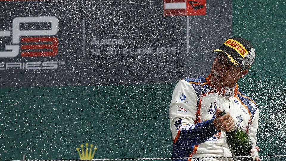 Oscar Tunjo feierte seinen ersten Sieg, Foto: GP3 Series