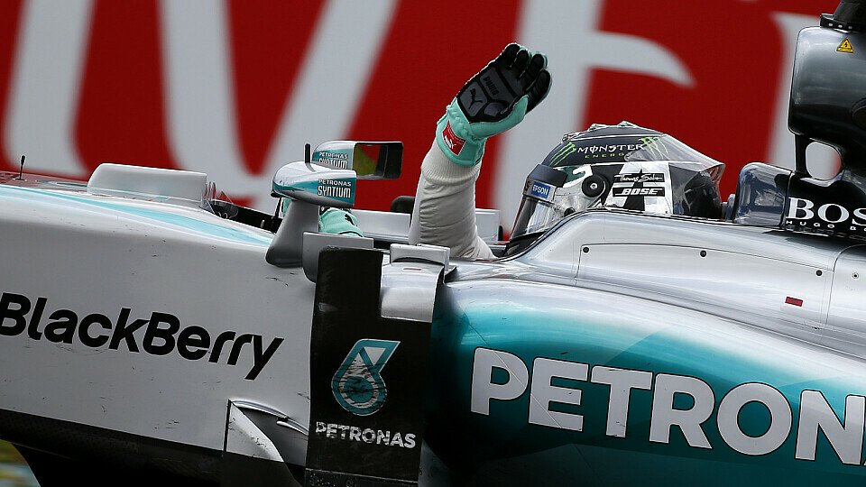 Rosberg fuhr seinen dritten Saisonsieg ein, Foto: Sutton