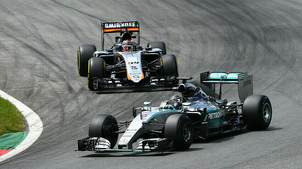 Nico Rosberg durfte alle Reifen verpulvern, die Wehrlein übrig ließ, Foto: Sutton