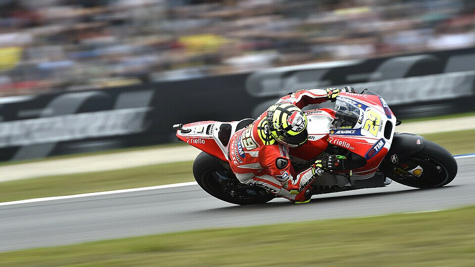 Andrea Iannone führte beide Training am Freitag an, Foto: Ducati