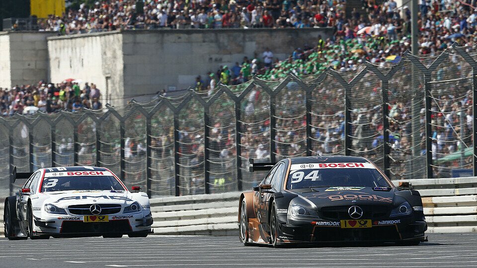 Hohes Zuschaueraufkommen bei der DTM am Norisring, Foto: Mercedes-Benz