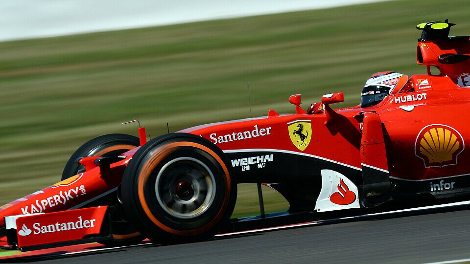 Kimi Räikkönen kam auf den Mediums deutlich besser zurecht, Foto: Sutton