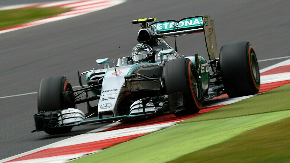 Nico Rosberg hatte das Nachsehen, Foto: Sutton