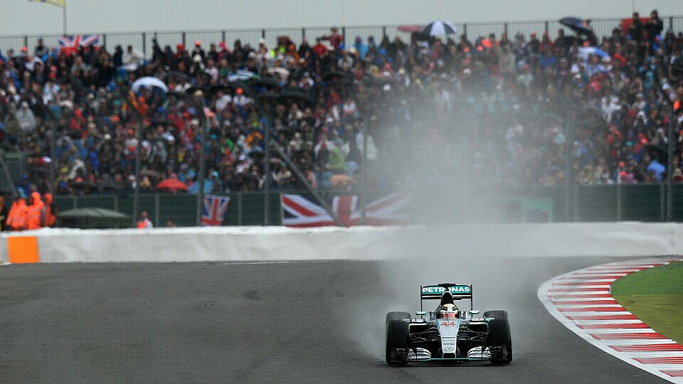 Lewis Hamilton holte seinen dritten Heimsieg, Foto: Sutton