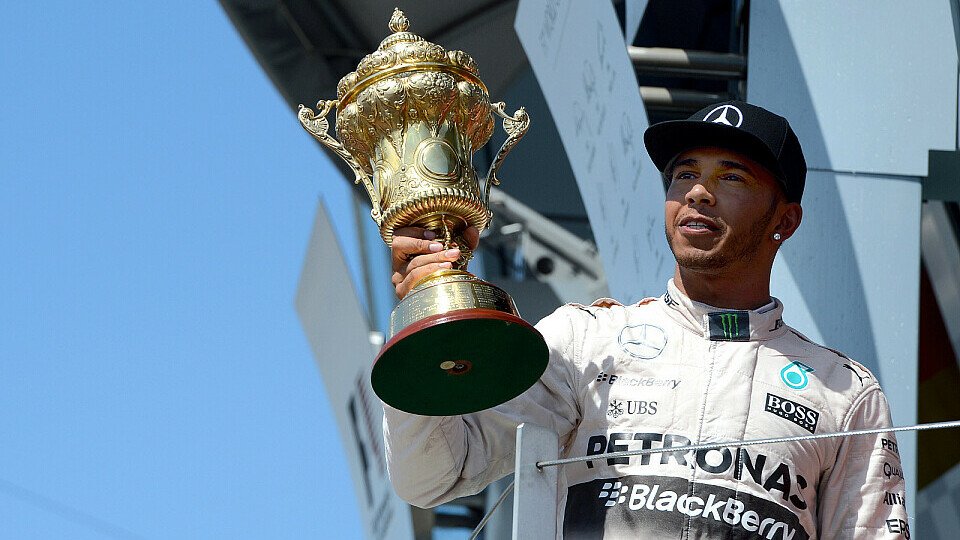 Lewis Hamilton gewinnt zum dritten Mal in Silverstone, Foto: Sutton