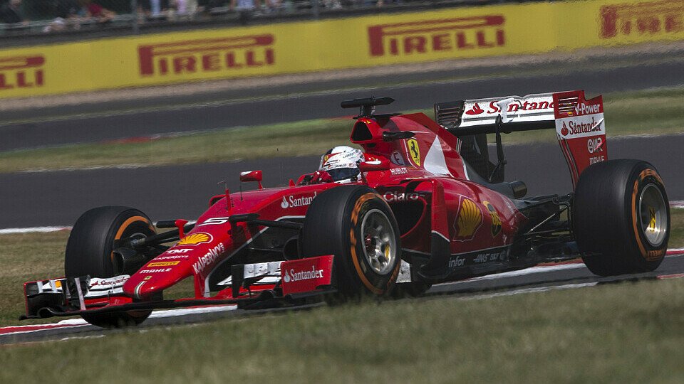 Vettel blickt mit Zuversicht auf das Rennwochenende in Ungarn, Foto: Sutton