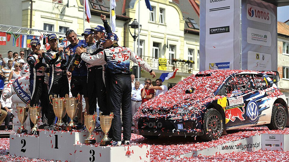 VW feierte in Polen einen Doppelsieg, Foto: Sutton