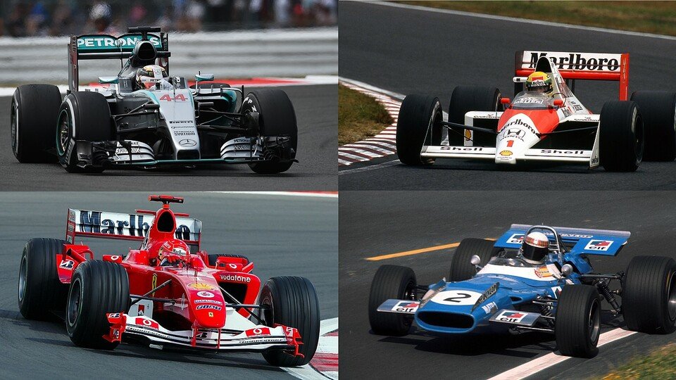 Hamilton ließ Größen wie Stewart, Schumacher und Senna hinter sich