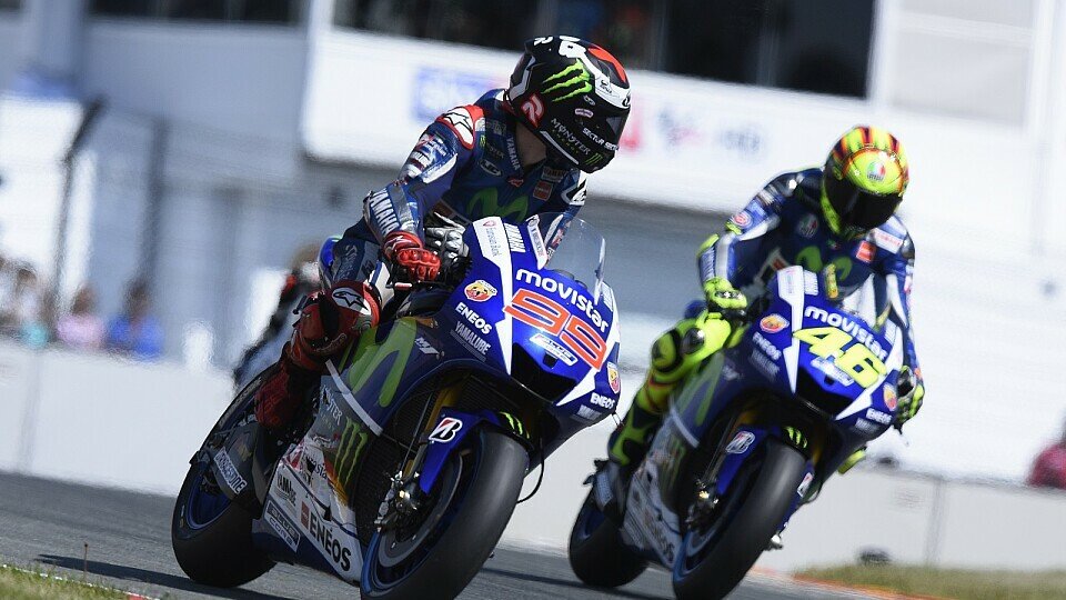 Bleibt das Verhältnis zwischen Rossi und Lorenzo weiterhin gut?, Foto: Yamaha