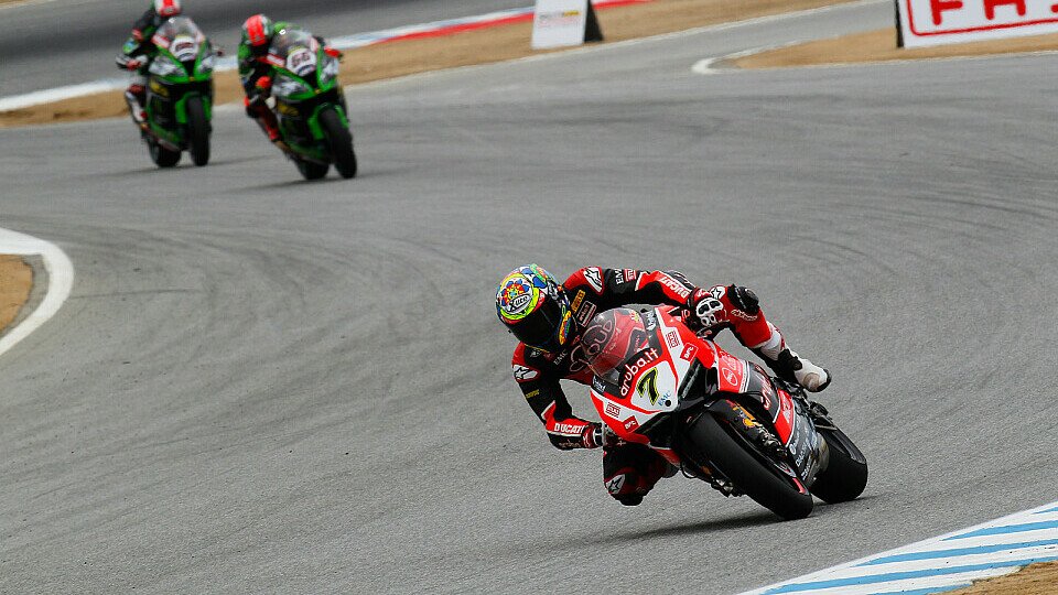 Auch im zweiten Rennen nicht zu schlagen: Davies distanzierte die Kawasakis erneut, Foto: WSBK