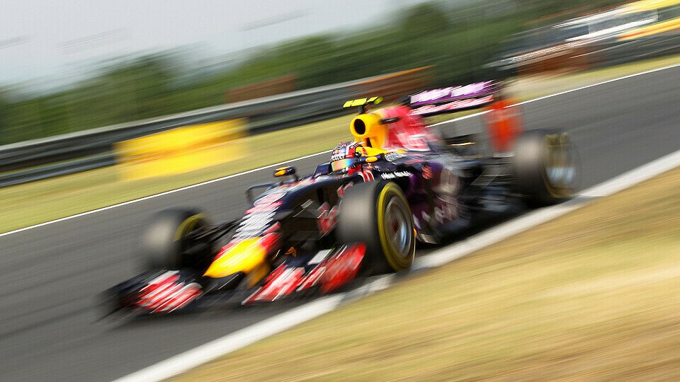 In Ungarn sah der Red Bull nicht nur schnell aus, Foto: Sutton