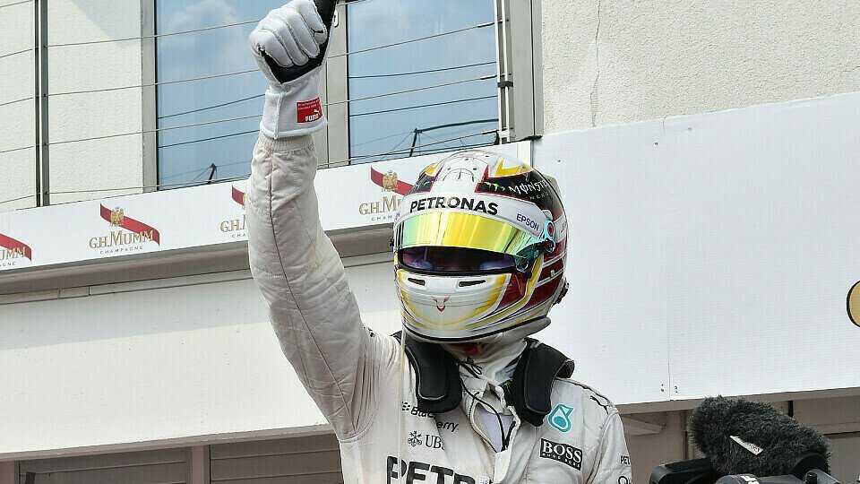 Hamilton fuhr die mit Abstand schnellste Runde am Samstag, Foto: Sutton