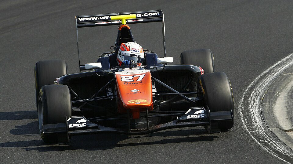 Luca Ghiotto sicherte sich den Sieg auf dem Hungaroring, Foto: GP3 Series