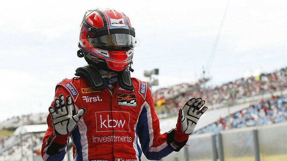 Kevin Ceccon triumphierte am Sonntag, Foto: GP3 Series