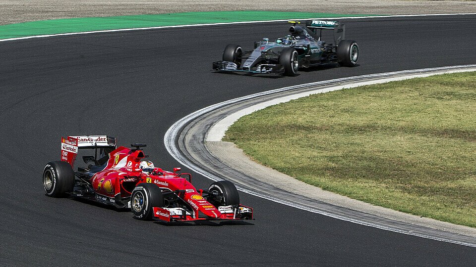 Mercedes hielt in Ungarn mit Ferrari einfach nicht mit, Foto: Sutton