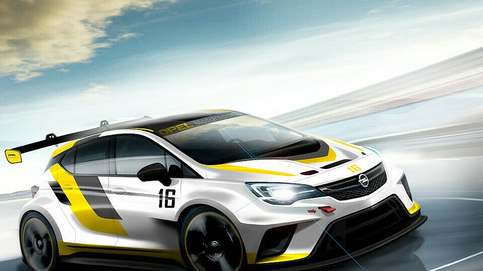 So soll der neue TCR-Astra aussehen, Foto: Opel