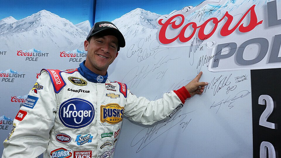 A.J. Allmendinger holte den vierten Pole Award seiner Karriere, Foto: NASCAR