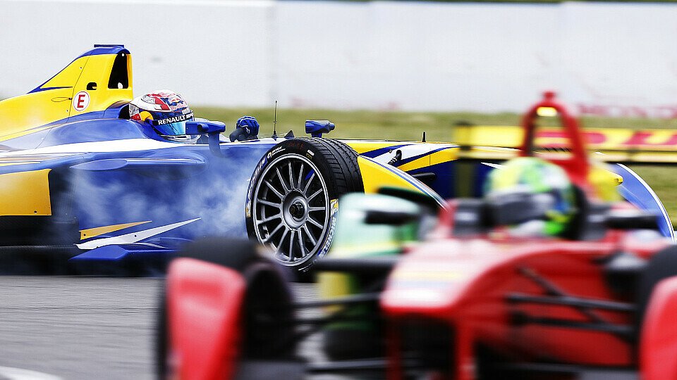 In der zweiten Saison der Formel E drehte sich alles um den Zweikampf Sebastien Buemi vs. Lucas Di Grassi, Foto: Formel E