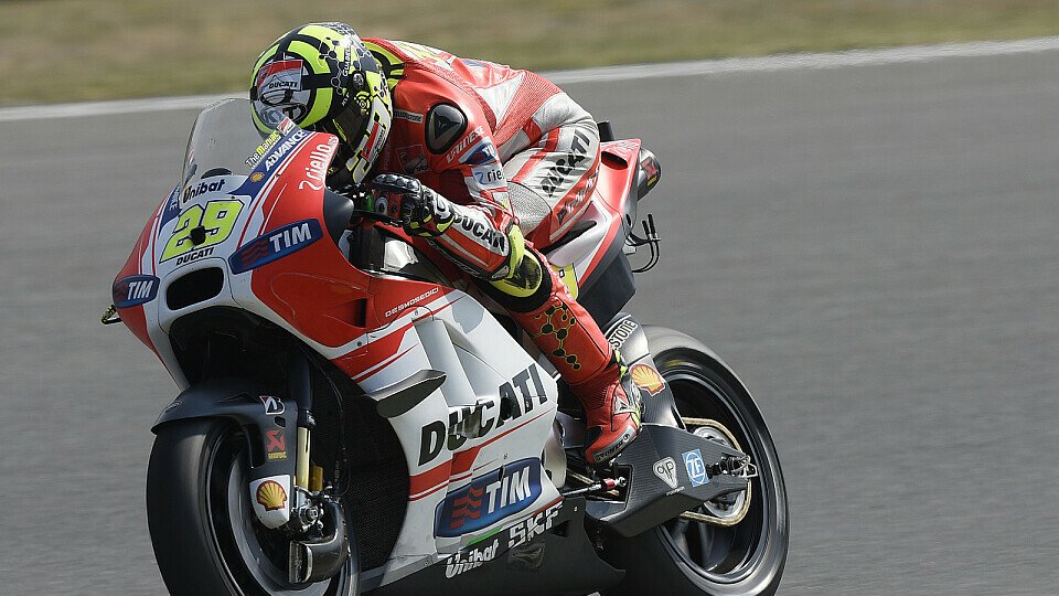 Andrea Iannone entschied das teaminterne Duell für sich, Foto: Ducati