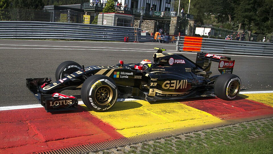 Lotus testete trotz Maldonados Unfall einiges aus, Foto: Sutton