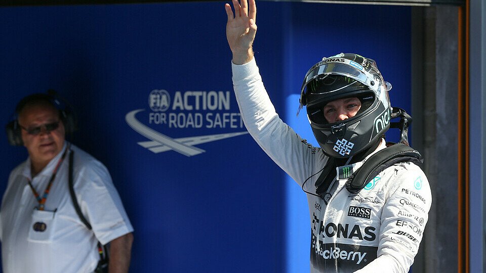 Chancenlos: Nico Rosberg musste sich mit Platz zwei begnügen, Foto: Sutton