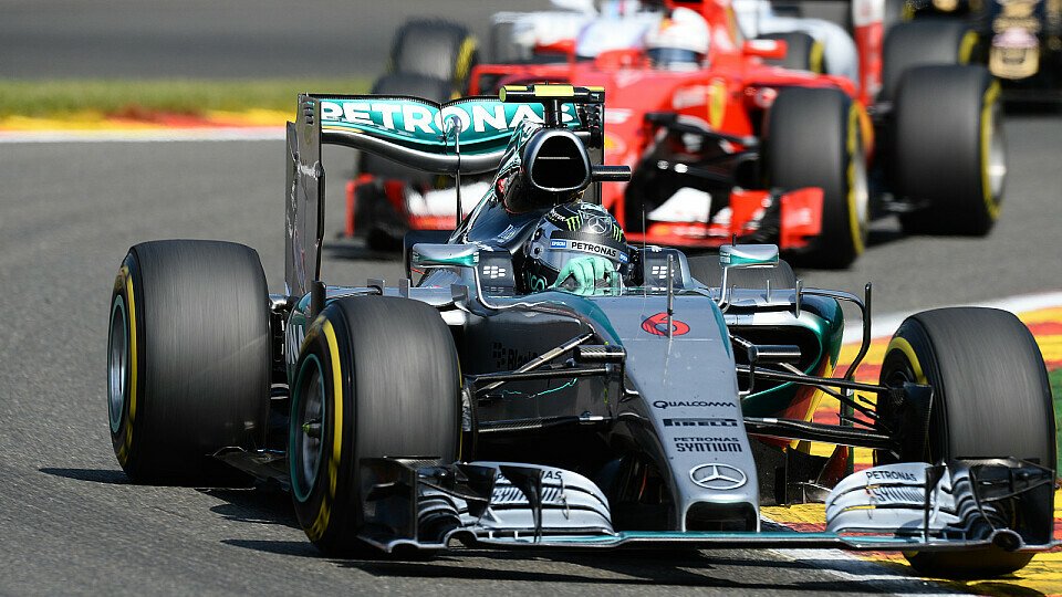 Nico Rosberg versemmelte den Start des Belgien GP