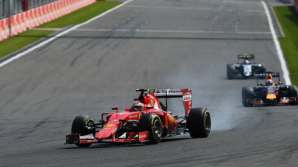Kimi Räikkönen fährt in Belgien auf Rang sieben, Foto: Sutton