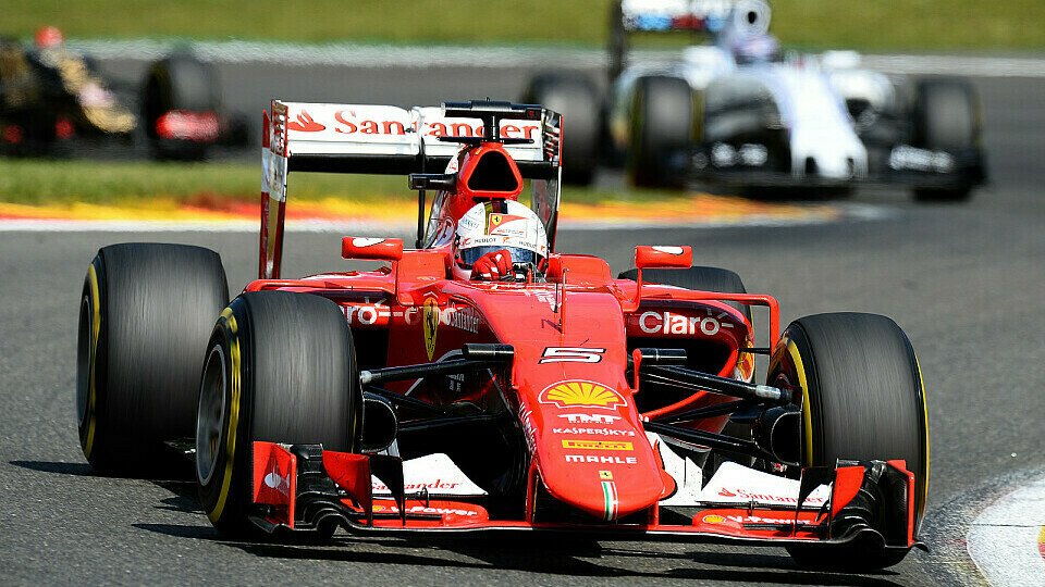 Sebastian Vettel erzielte in Belgien erstmals keine Punkte, Foto: Sutton