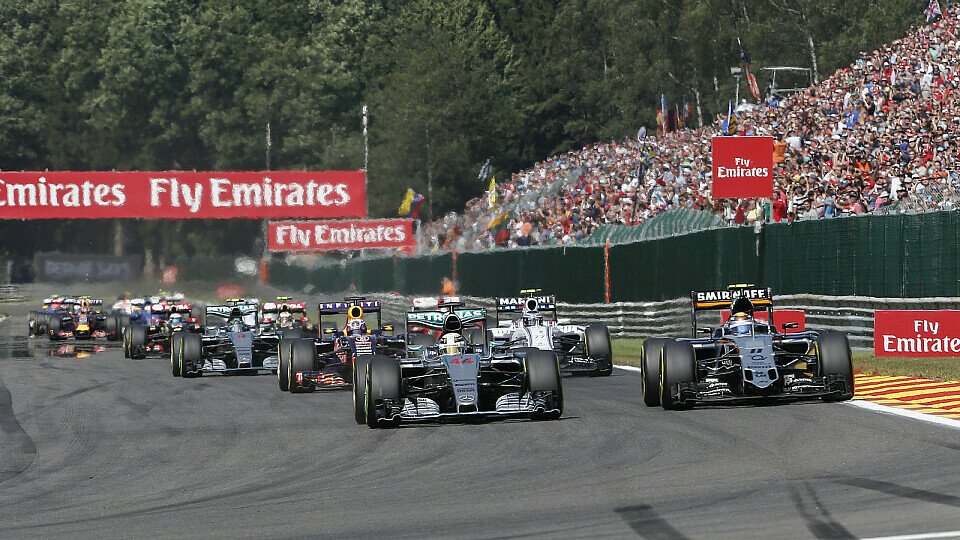 Die Formel 1 startet an diesem Wochenende in Belgien, Foto: Sutton