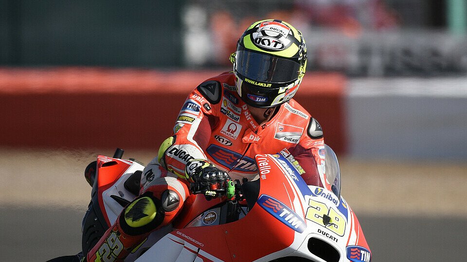 Andrea Iannone war enttäuscht vom Silverstone-Wochenende, Foto: Ducati