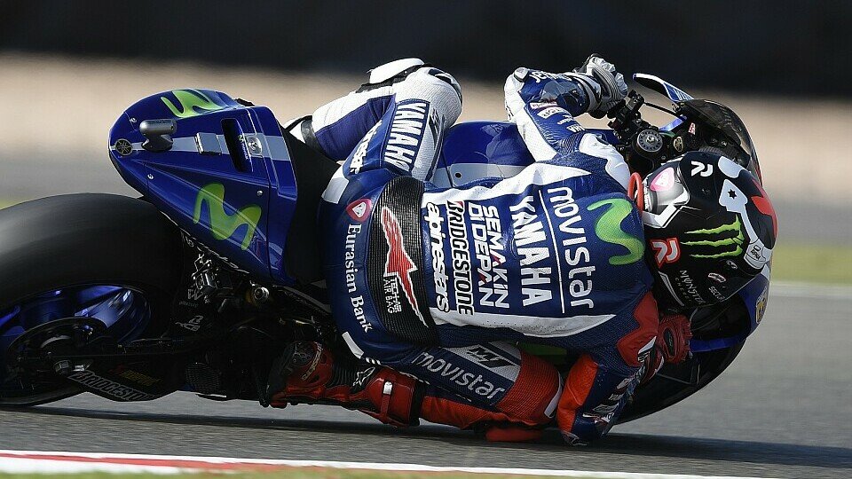 Jorge Lorenzo hatte in Silverstone Pech mit seinem Visier, Foto: Yamaha